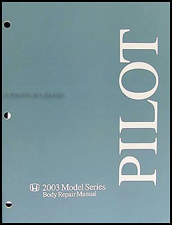 2003-2008 Honda Pilot Body Manual Original