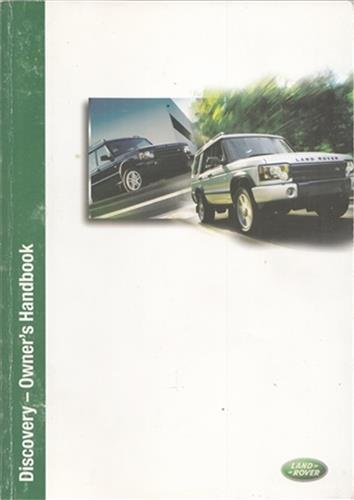2003 Land Rover Discovery Owner's Manual Original