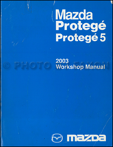 2002 Mazda Protege and Protege 5 Repair Manual Original 