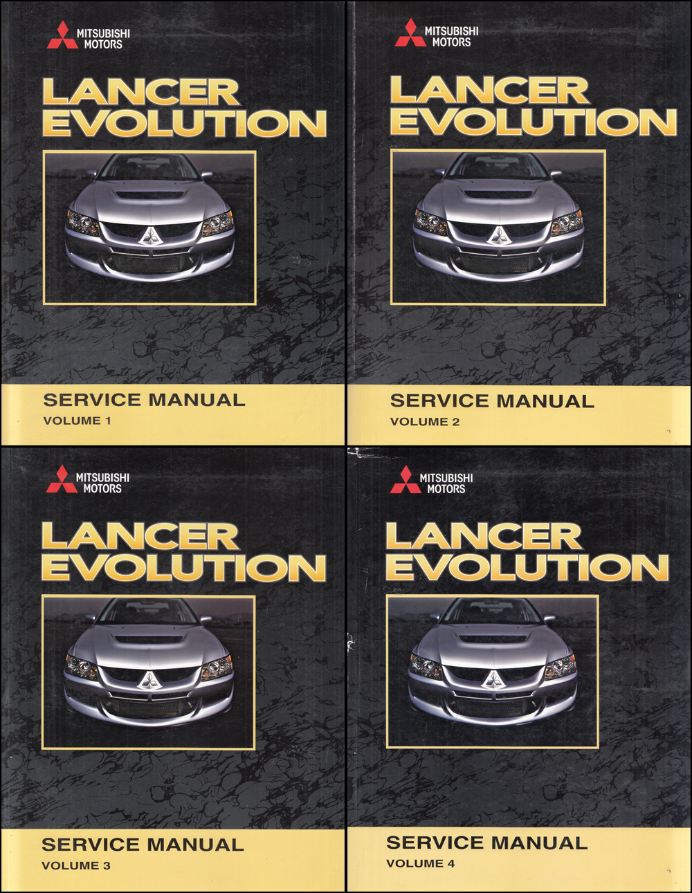 2005 Mitsubishi Lancer Evolution Repair Manual Original 2 Vol.Set