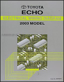 2003 Toyota Echo Wiring Diagram Manual Original