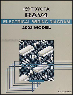 2003 Toyota RAV4 Wiring Diagram Manual Original