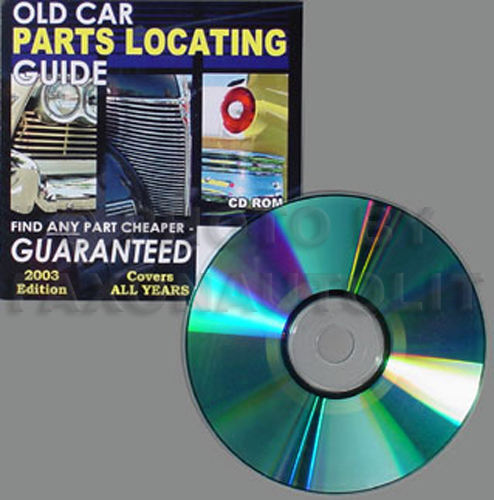 Find ANY Corvette Part with this CD Guaranteed!