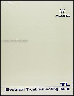 2004-2006 Acura TL Electrical Troubleshooting Manual Original