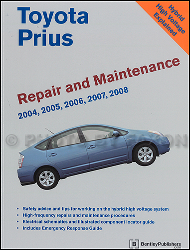 2004-2005 Toyota Prius Repair Manual Set