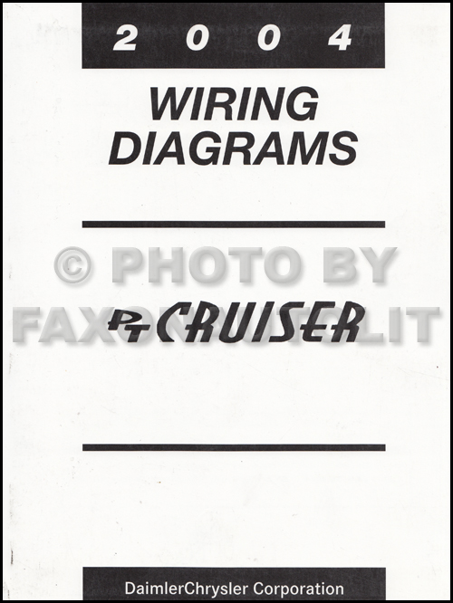 2004 Chrysler PT Cruiser Wiring Diagram Manual Original