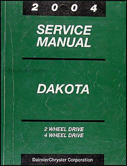 2004 Dodge Dakota Repair Manual Original 