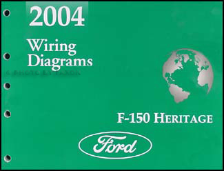 2004 Ford F-150 Heritage and SVT Lightning Wiring Diagram Manual Original