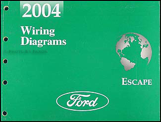 2004 Ford Escape Wiring Diagram Manual Original
