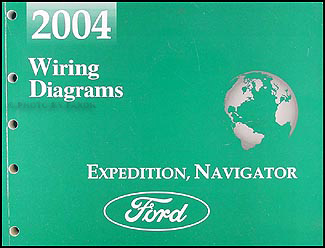 2004 Ford Expedition Lincoln Navigator Wiring Diagram Manual Original