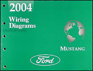 2004 Ford Mustang Wiring Diagram Manual Original