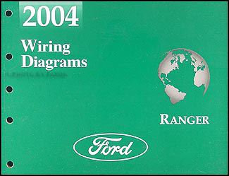 2004 Ford Ranger Wiring Diagram Manual Original 