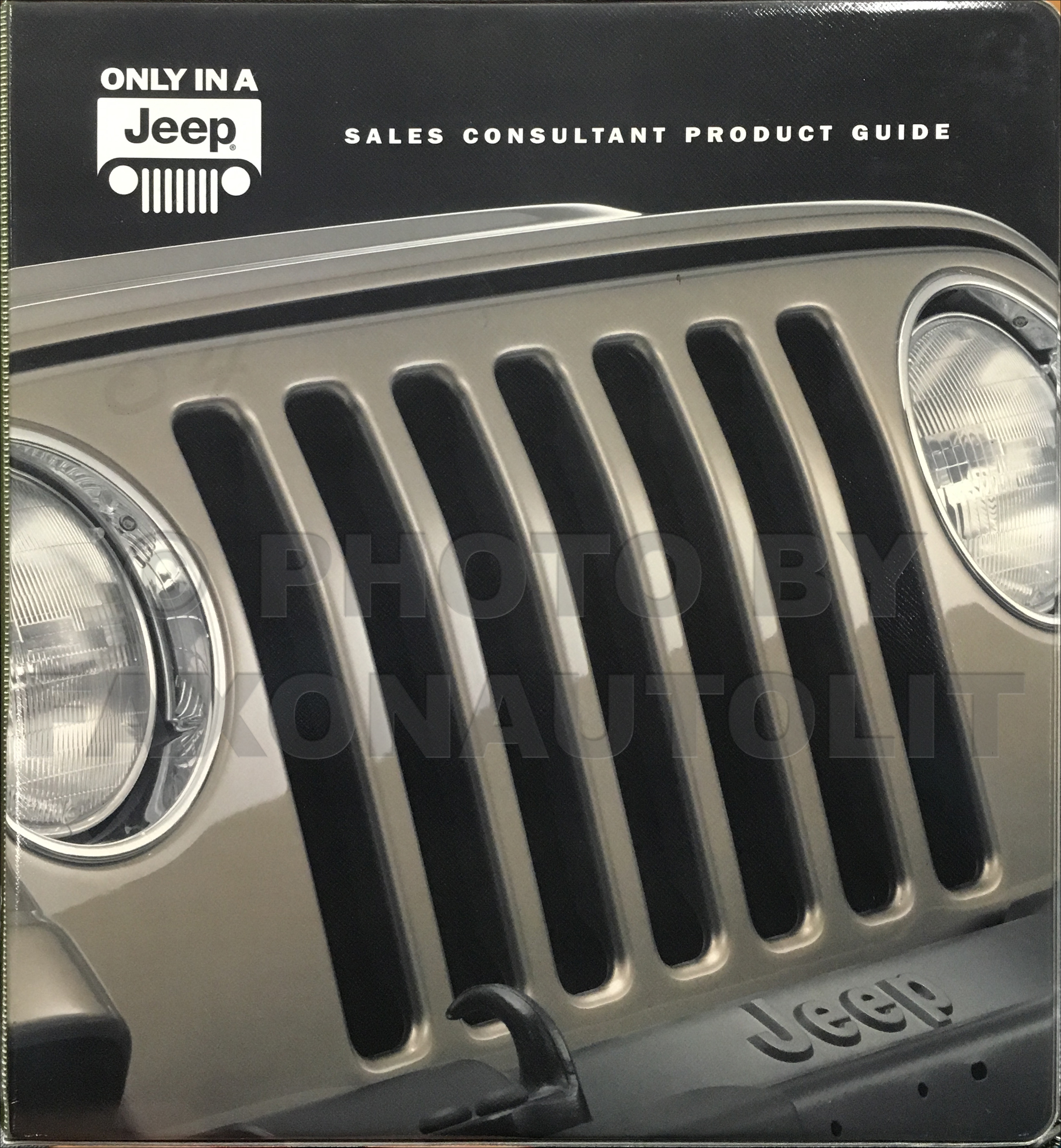 2004 Jeep Color and Upholstery Dealer Album and Data Book Original