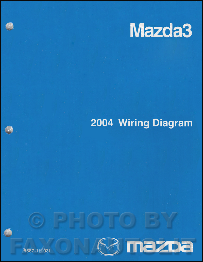 2004 Mazda 3 Wiring Diagram Original