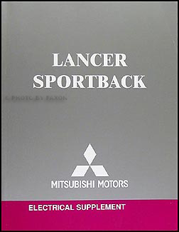 2004 Mitsubishi Lancer Sportback Wiring Diagram Manual Original