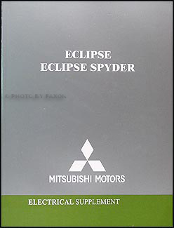 2004 Mitsubishi Eclipse & Spyder Wiring Diagram Manual Original