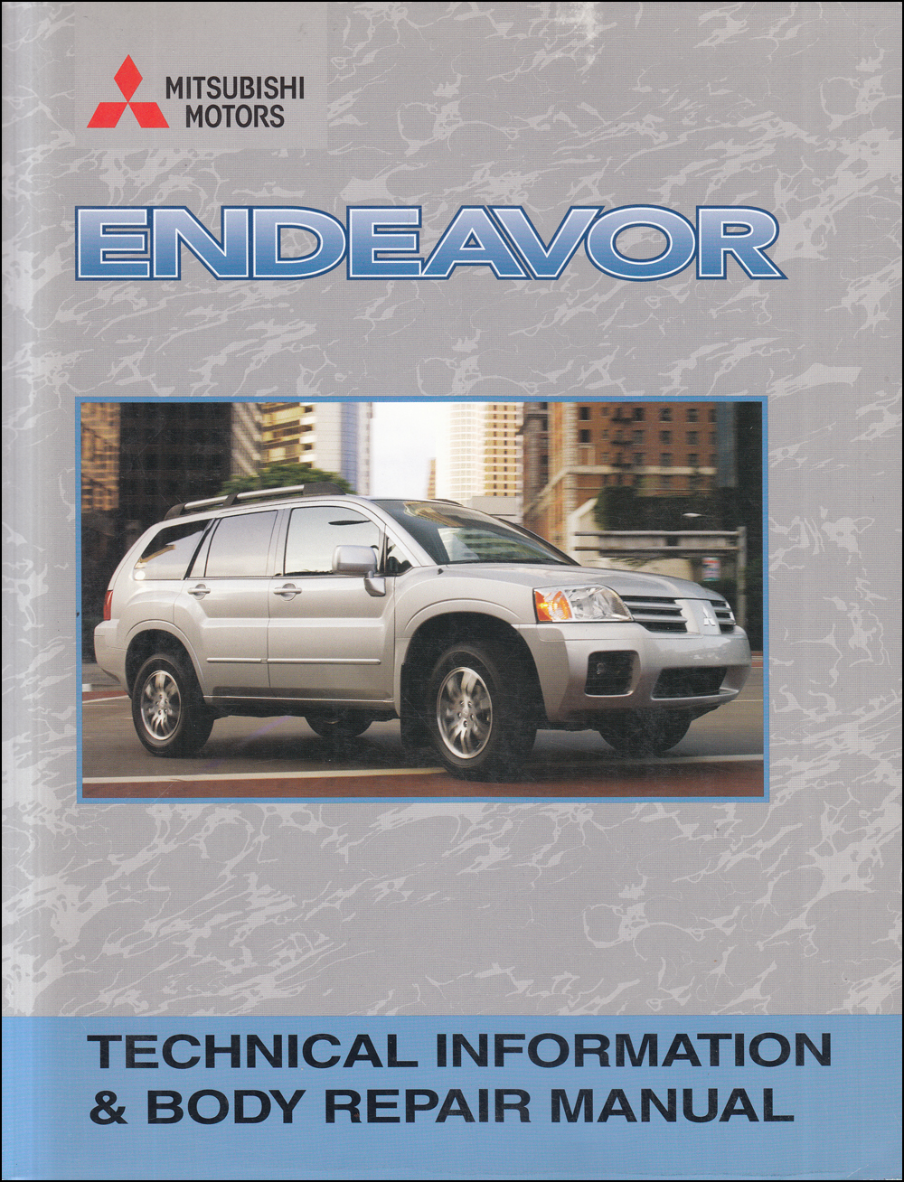 2004-2005 Mitsubishi Endeavor Body Manual Original