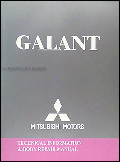 2004-2011 Mitsubishi Galant Body Manual Original
