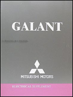2004 Mitsubishi Galant Wiring Diagram Manual Original