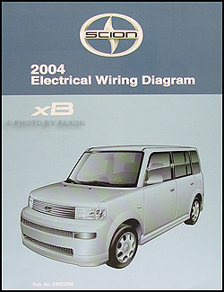 2004 Scion xB Wiring Diagram Manual Original