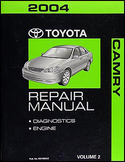 2004 Toyota Camry Repair Manual Volume 2 only Original