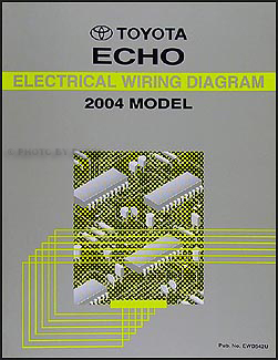 2004 Toyota Echo Wiring Diagram Manual Original 