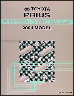 2004 Toyota Prius Wiring Diagram Manual Original