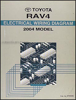 2004 Toyota RAV4 Wiring Diagram Manual Original