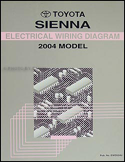 2004 Toyota Sienna Wiring Diagram Manual Original
