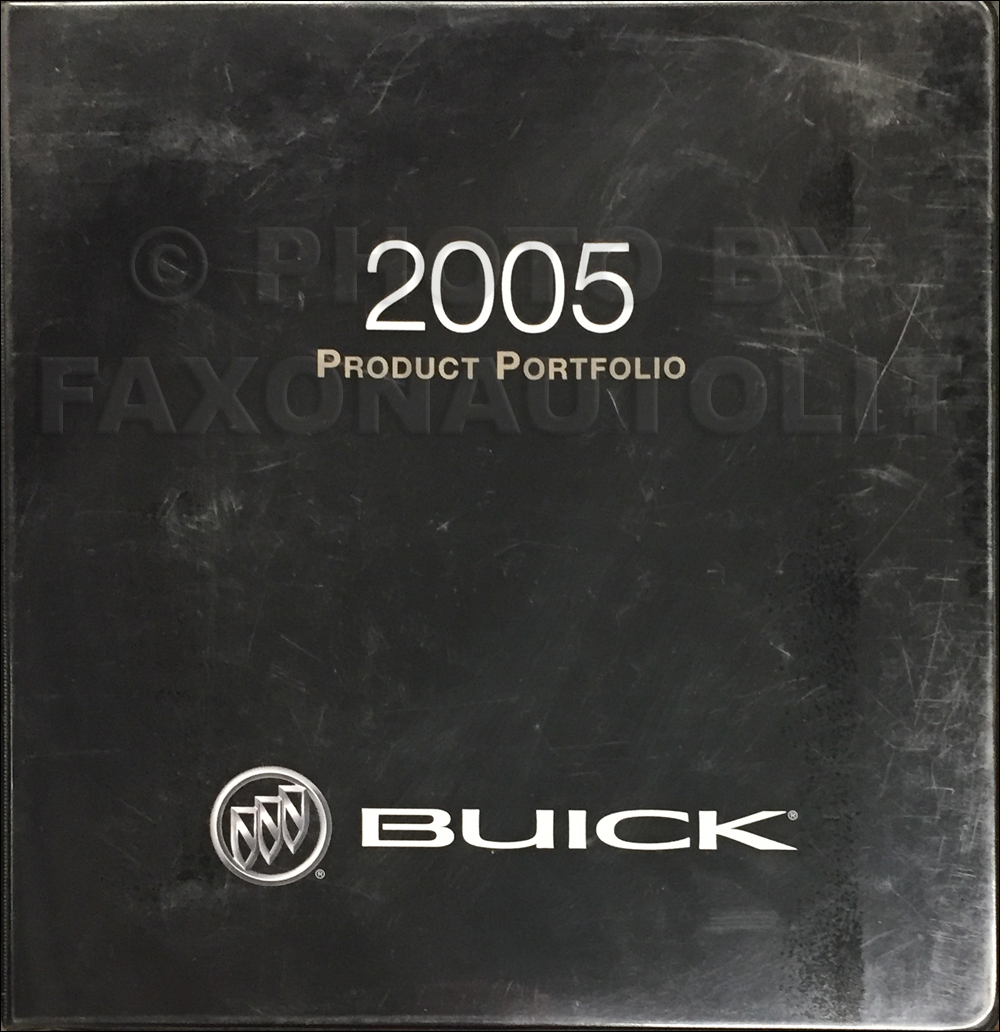 2005 Buick Color & Upholstery Dealer Album/Data Book Original