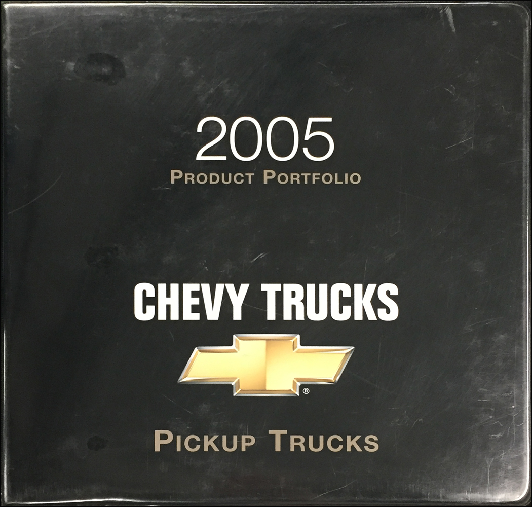 2005 Chevrolet Pickup Trucks Color & Upholstery Dealer Album/Data Book Original