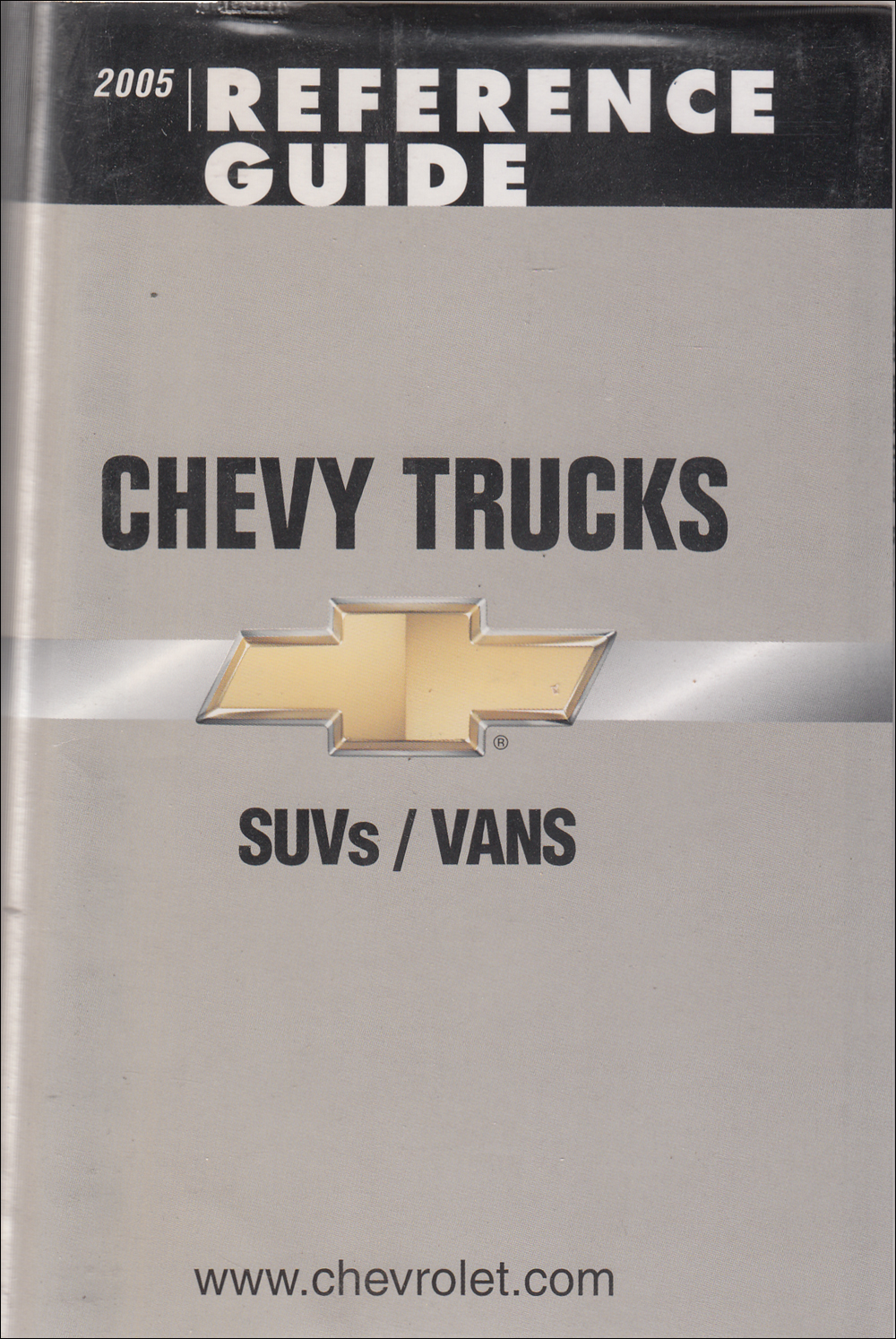 2005 Chevrolet SUV & Vans Data Book with Color & Upholstery Original