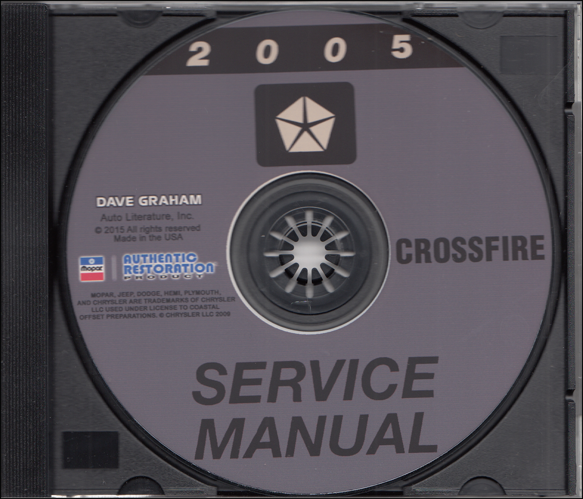 2005 Chrysler Shop Manual on CD-ROM