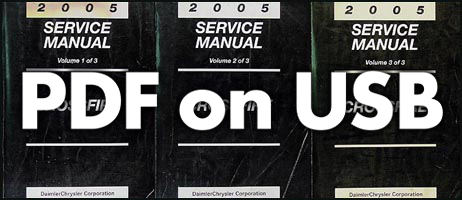 2005 Chrysler Shop Manual on CD-ROM