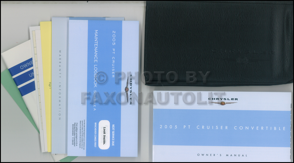 2002 Chrysler PT Cruiser CD-ROM Shop Manual 