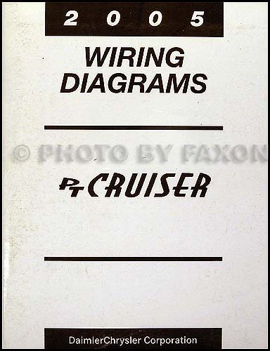 2005 Chrysler PT Cruiser Wiring Diagram Manual Original