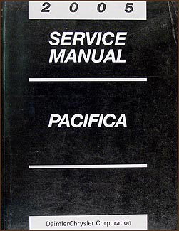 2005 Chrysler Pacifica Shop Manual Original 