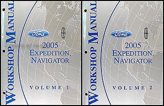2005 Expedition & Navigator Repair Manual 2 Volume Set Original