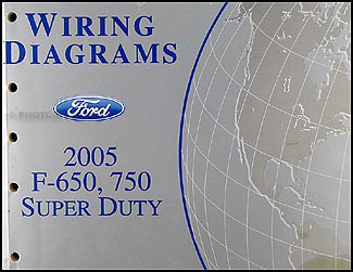 2005 Ford F650-F750 Medium Truck Wiring Diagram Manual Original  2003 Ford F 750 Wiring Diagram    Faxon Auto Literature