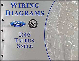 2005 Ford Taurus & Mercury Sable Wiring Diagrams Manual Original  2005 Ford Taurus Wiring Diagram    Faxon Auto Literature