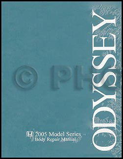2005-2006 Honda Odyssey Body Repair Manual Original 