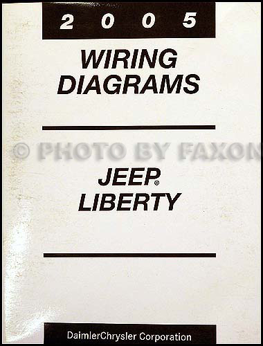 2005 Jeep Liberty Wiring Diagram Manual Original
