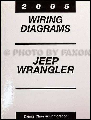 2005 Jeep Wrangler Wiring Diagram Manual Original