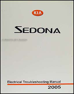 2005 Kia Sedona Electrical Troubleshooting Manual Original
