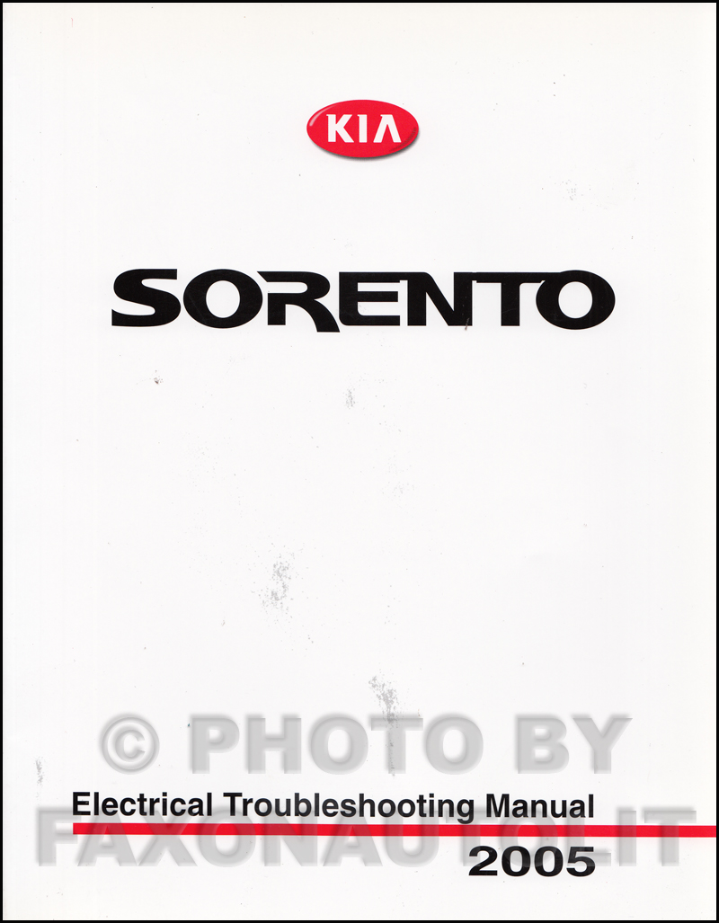 2005 Kia Sorento Electrical Troubleshooting Manual Original