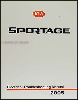 2005 Kia Sportage Electrical Troubleshooting Manual Original