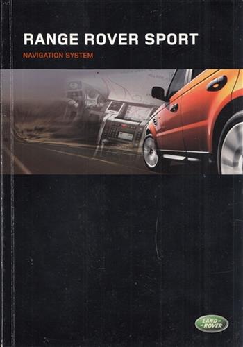 2005 Land Rover Range Rover Sport Navigation Owner's Manual Original