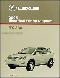 2005 Lexus RX 330 Wiring Diagram Manual Original