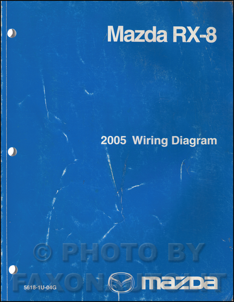 2005 Mazda RX-8 Wiring Diagram Manual Original RX8