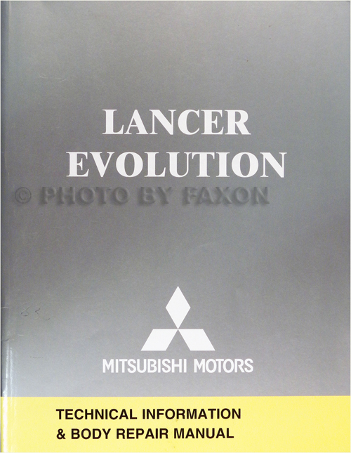 2005 Mitsubishi Lancer Evolution Technical Info and Body Manual Supp.